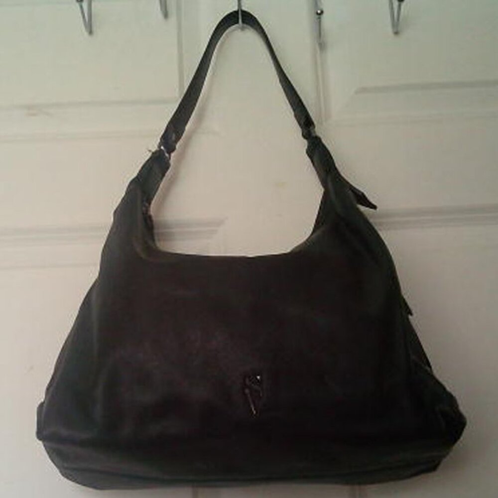 Genuine Leather "Symply Vera" Black Purse